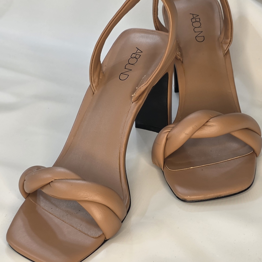 Abound Camel Heeled Sandals